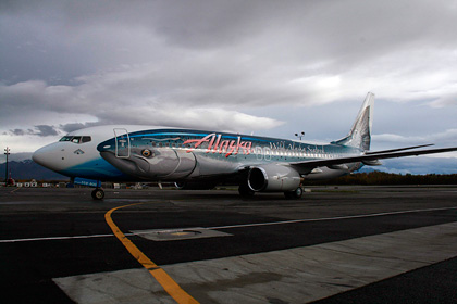 Самолет авиакомпании «Аляска»