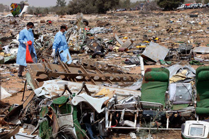 Самолет, разбившийся в Триполи в 2010 году