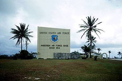 Военная база Андерсен на Гуаме