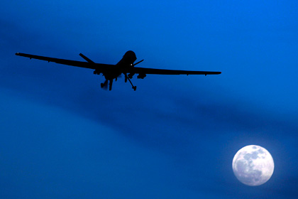 Американский беспилотник вылетает с базы ВВС США в Кандагаре