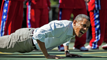 Президент США Барак Обама, 2012 год
