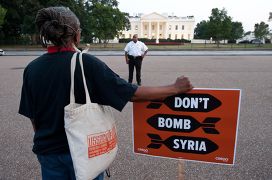 Протесты против войны в Сирии 