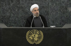 Выступление президента Ирана Хасана Рухани на Генеральной ассамблее ООН