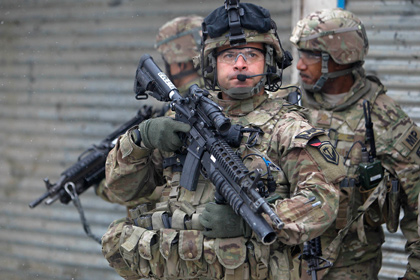 Солдаты армии США в Кабуле, Афганистан