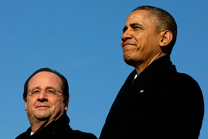 Франсуа Олланд и Барак Обама