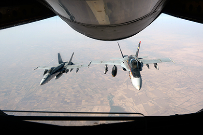 Истребители ВВС США над Ираком