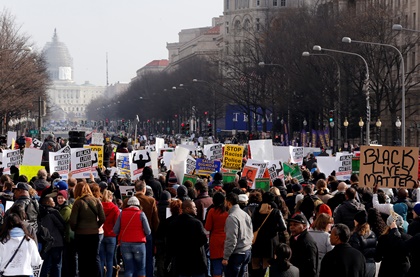 Демонстрация в Вашингтоне