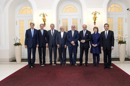 Участники переговоров в Вене, 23 ноября 2014 года