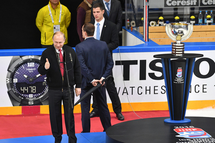 Путин поздравил сборную Канады с победой на чемпионате мира в России