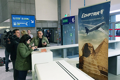 СМИ узнали о задымлении на борту EgyptAir перед катастрофой