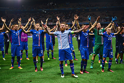 В соцсетях поразились победе Исландии над Англией на Евро-2016
