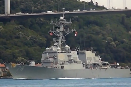 Москва примет ответные меры на заход кораблей ВМС США в Черное море