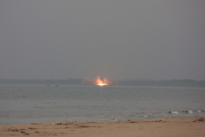 КНДР запустила три баллистические ракеты