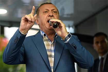 Эрдоган допустил причастность двух сбивших Су-24 пилотов к организации Гюлена
