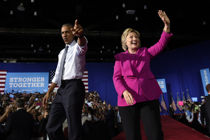Обама предрек успех Клинтон на посту президента