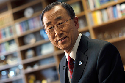 Пан Ги Мун захотел видеть женщину на посту генсека ООН