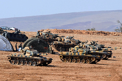 Турецкий спецназ вошел на территорию Сирии