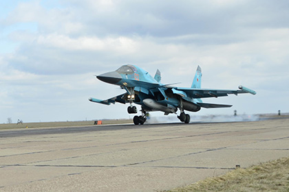 Вылетевшие из Ирана российские Су-34 уничтожили 150 боевиков в Сирии