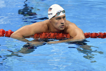 Пловец Райан Лохте отстранен от соревнований на 10 месяцев из-за скандала в Рио