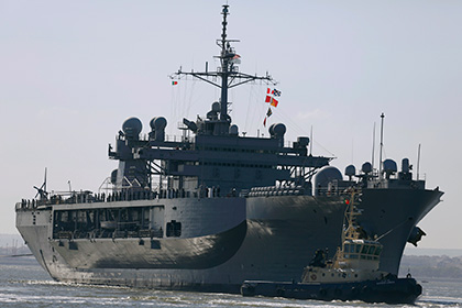 В Черное море вошел флагманский корабль 6-го флота США «Маунт Уитни»