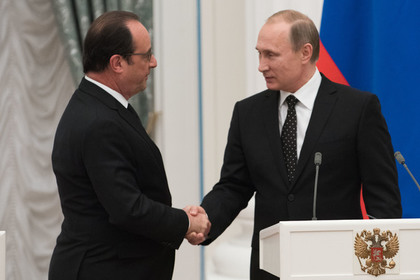 Олланд рассказал о планах убедить Путина прекратить поддержку Асада