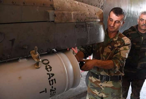 В сети появились фото подготовки к вылетам с атакованной США базы Шайрат в Сирии