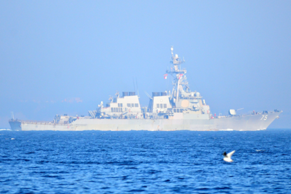 Эсминец США второй раз с начала года поплыл в Черное море