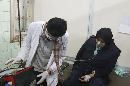 Сирийские боевики устроили газовую атаку