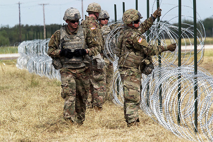 США отправили армию на границу с Мексикой