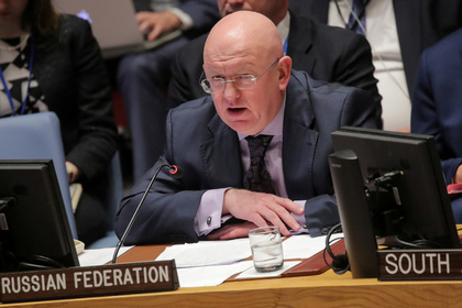 Выступление постпреда России в Совбезе ООН прервали