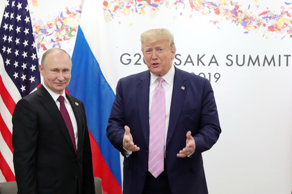 Трамп погрозил Путину пальцем