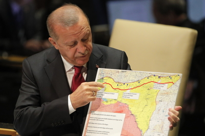 Президент Турции счел военное вторжение в Сирию разумным способом вернуть мир